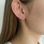 ciite' シーテ ピアス（両耳用） 【 金属アレルギー対応 】 リトル フルールピアス サージカルステンレス