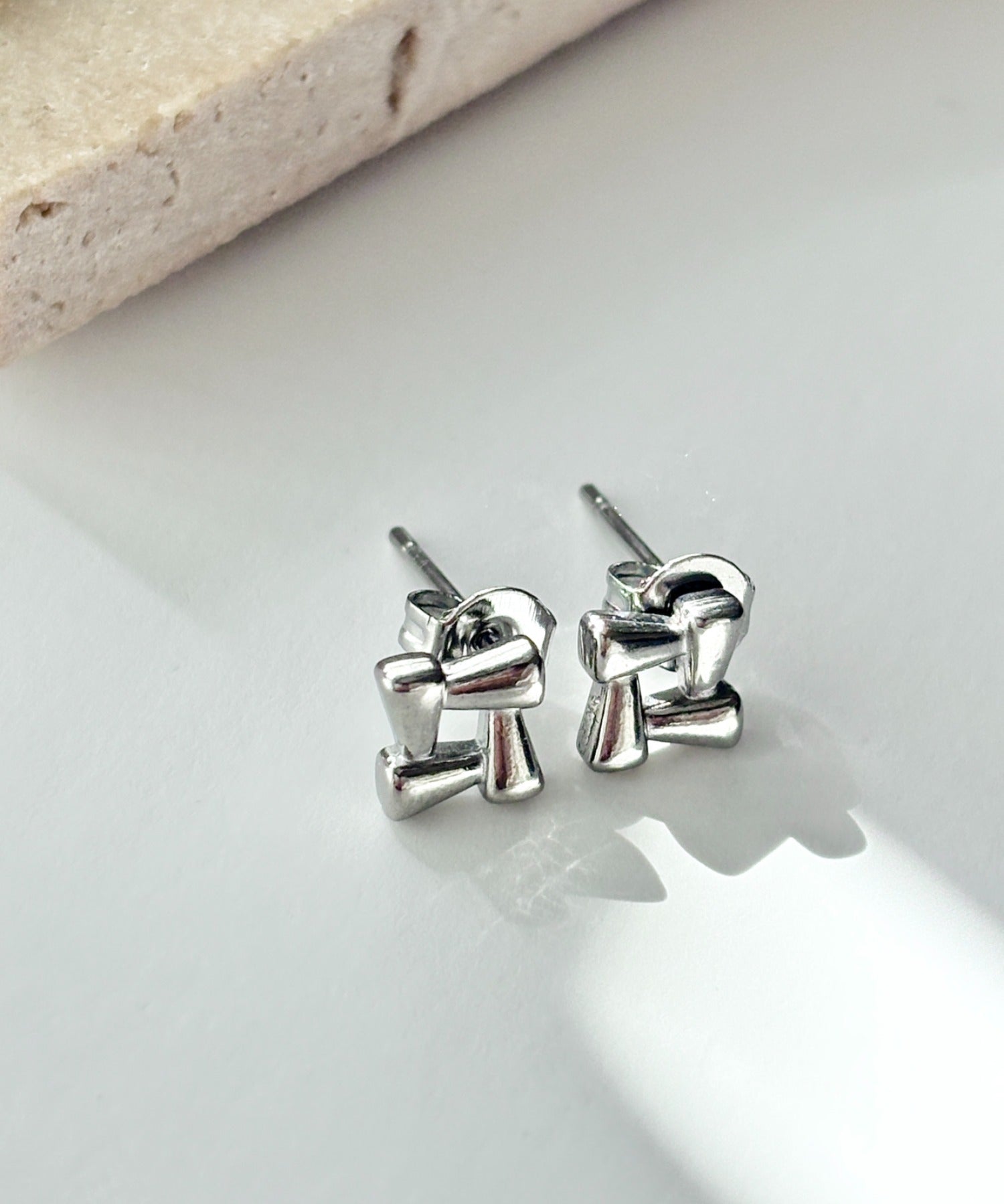 ciite' シーテ ピアス（両耳用） 【金属アレルギー対応】スクエアデザイン ピアス