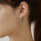 ciite' シーテ ピアス（両耳用） 【 金属アレルギー対応 】デザインフープピアス サージカルステンレス（両耳用）
