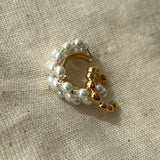 ciite' シーテ イヤーカフ パール&メタル イヤーカフセット