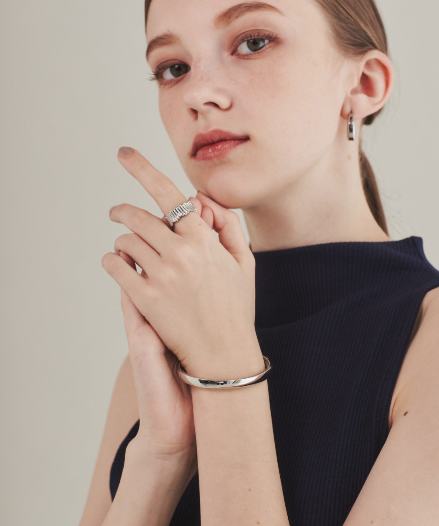 ciite' シーテ ブレスレット 【 金属アレルギー対応 】 シンプルバングル / ブレスレット サージカルステンレス