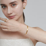 ciite' シーテ ブレスレット 【 金属アレルギー対応 】 シンプルブレスレット サージカルステンレス