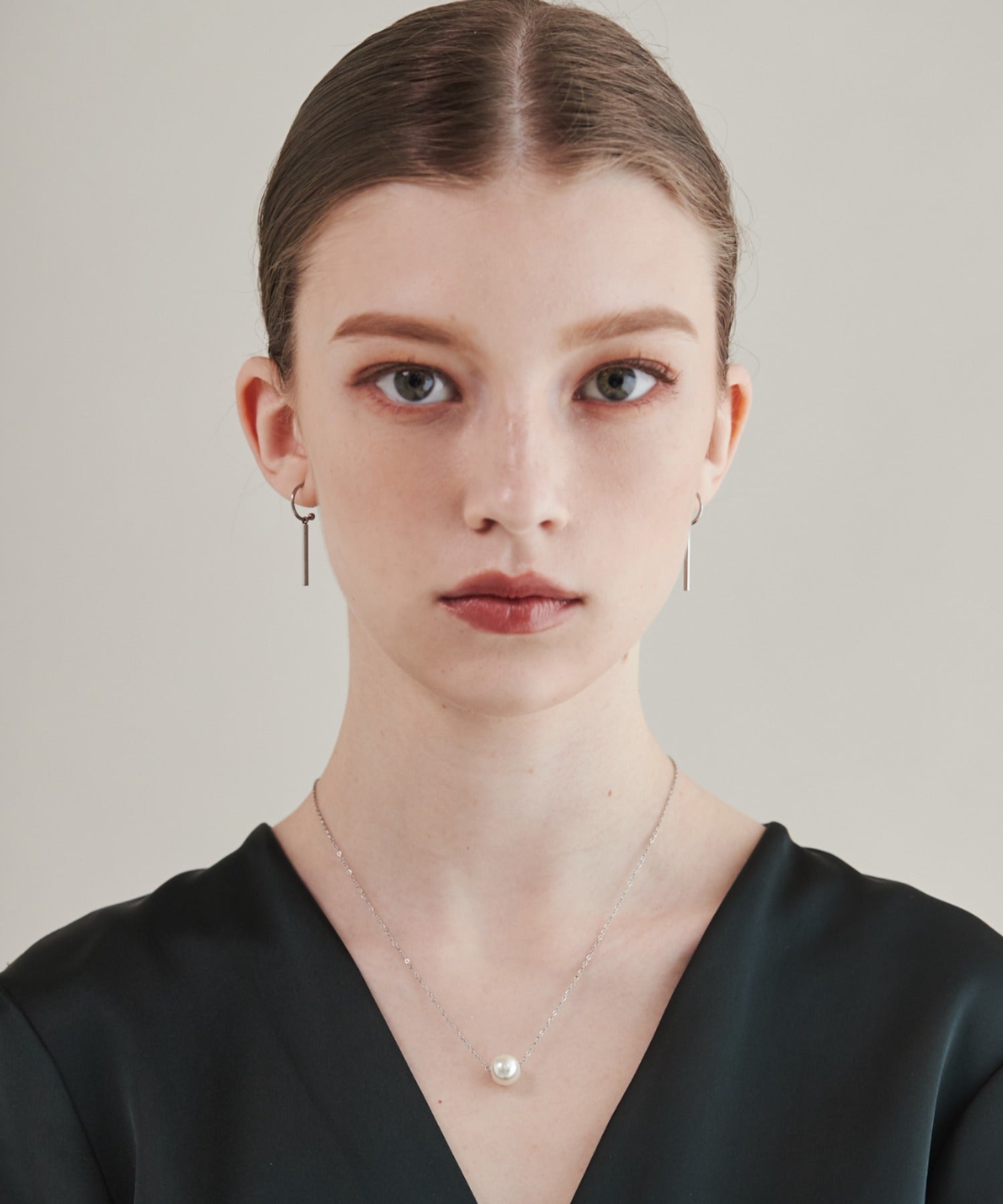 ciite' シーテ ネックレス 【 金属アレルギー対応 】 パールネックレス サージカルステンレス