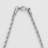 ciite' シーテ ネックレス 【 金属アレルギー対応 】 ツイストチェーンネックレス サージカルステンレス