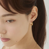 ciite' シーテ ピアス（両耳用） 【 金属アレルギー対応 】 4サイズ展開 シンプルフープピアス サージカルステンレス（両耳用）