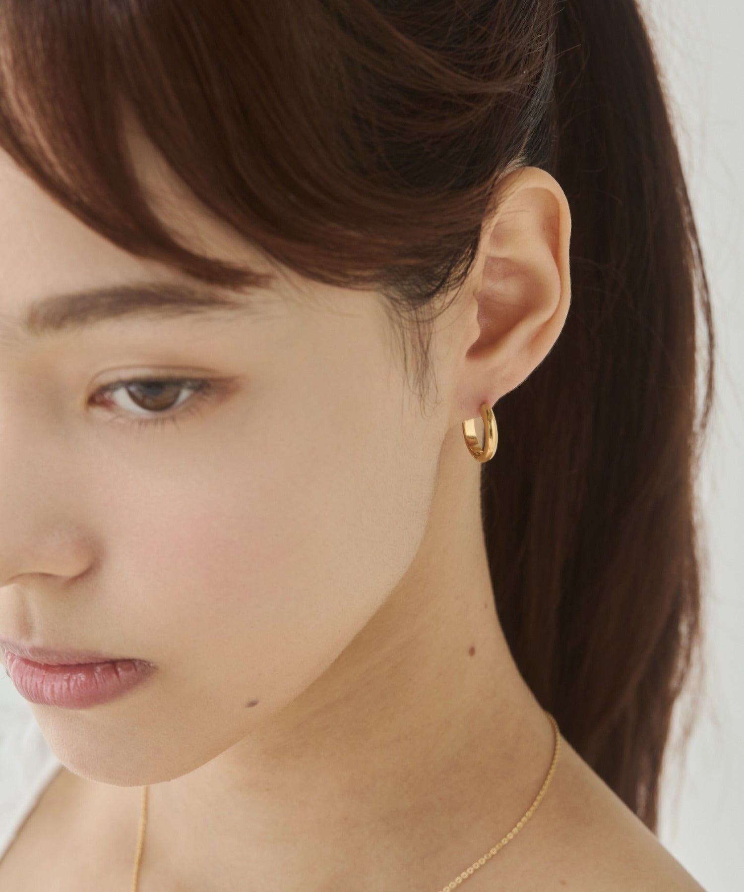 ciite' シーテ ピアス（両耳用） 【 金属アレルギー対応 】 4サイズ展開 シンプルフープピアス サージカルステンレス（両耳用）