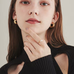 ciite' シーテ リング 【 金属アレルギー対応 】 淡水パールリング サージカルステンレス