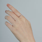 ciite' シーテ リング 【 金属アレルギー対応 】 シンプルビジューリング サージカルステンレス