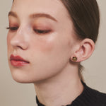 ciite' シーテ ピアス（両耳用） 【 金属アレルギー対応 】 フラワーモチーフピアス サージカルステンレス (両耳用)