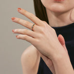 ciite' シーテ リング 【 金属アレルギー対応 】 バイカラーリング サージカルステンレス