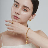 ciite' シーテ ブレスレット 【 金属アレルギー対応 】 ハートペンダント ブレスレット サージカルステンレス