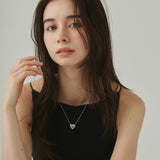 ciite' シーテ ネックレス 【 金属アレルギー対応 】 ハートネックレス サージカルステンレス