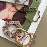 ciite' シーテ ヘアゴム チョコブラウンゴム ヘアゴムセット