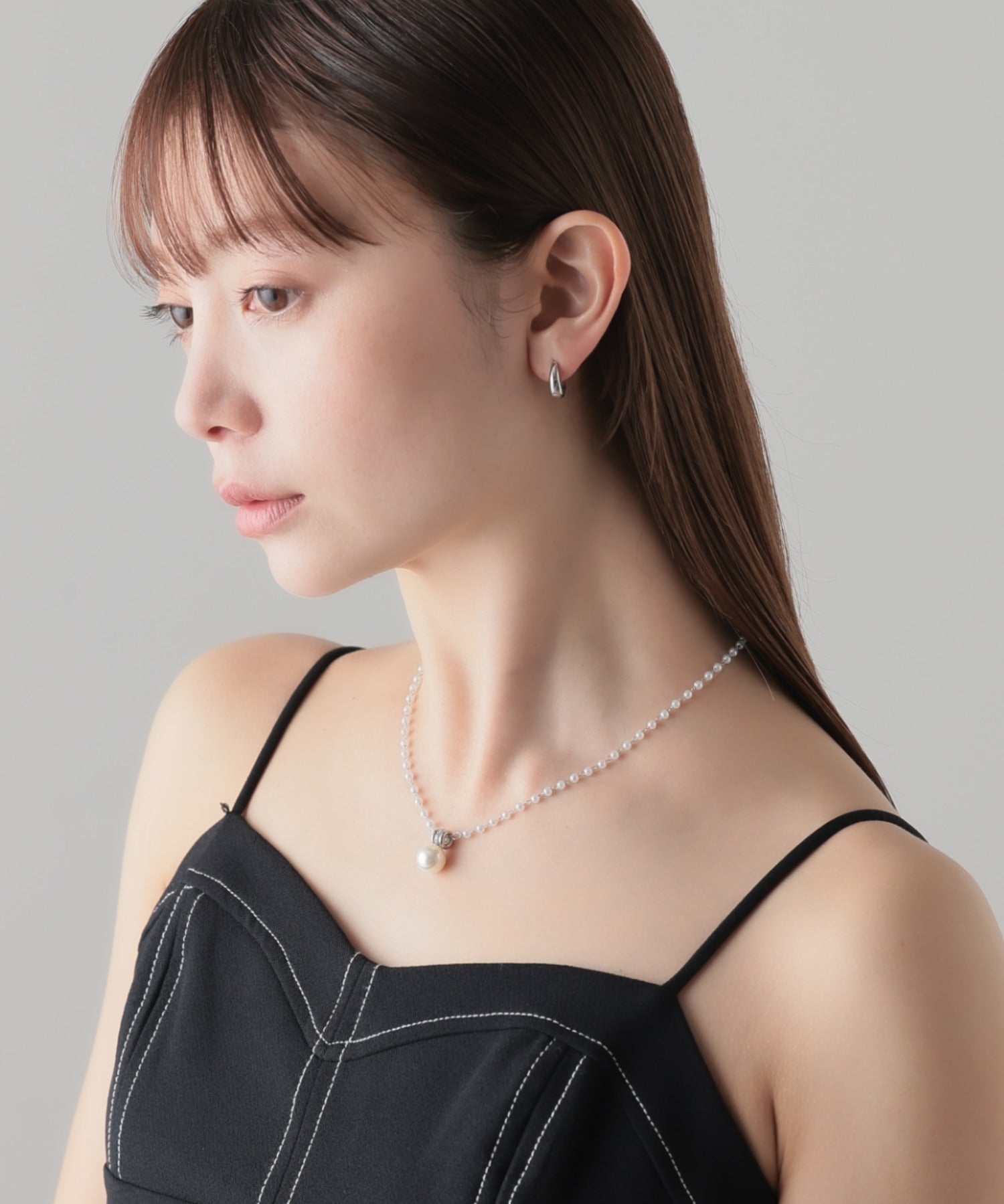 ciite' シーテ ネックレス パールビジューネックレス