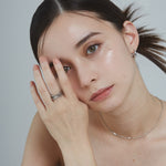 ciite' シーテ リング 【 金属アレルギー対応 】 クロスリング サージカルステンレス