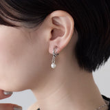 ciite' シーテ イヤリング シリコン付 デザインパール イヤリング