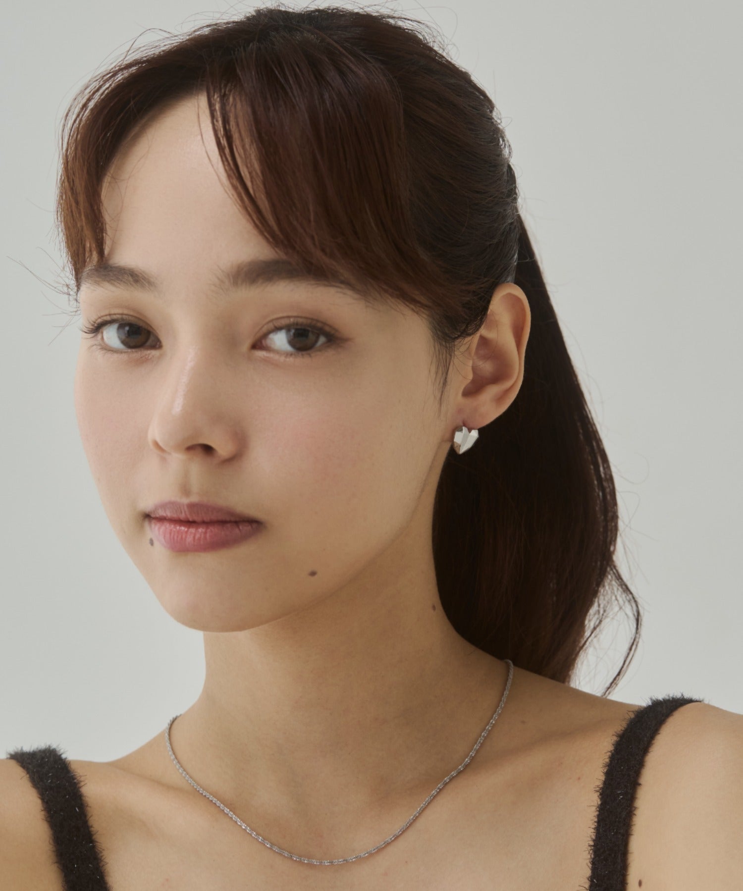 ciite' シーテ ピアス（両耳用） 【 金属アレルギー対応 】デザインハートピアス サージカルステンレス（両耳用）