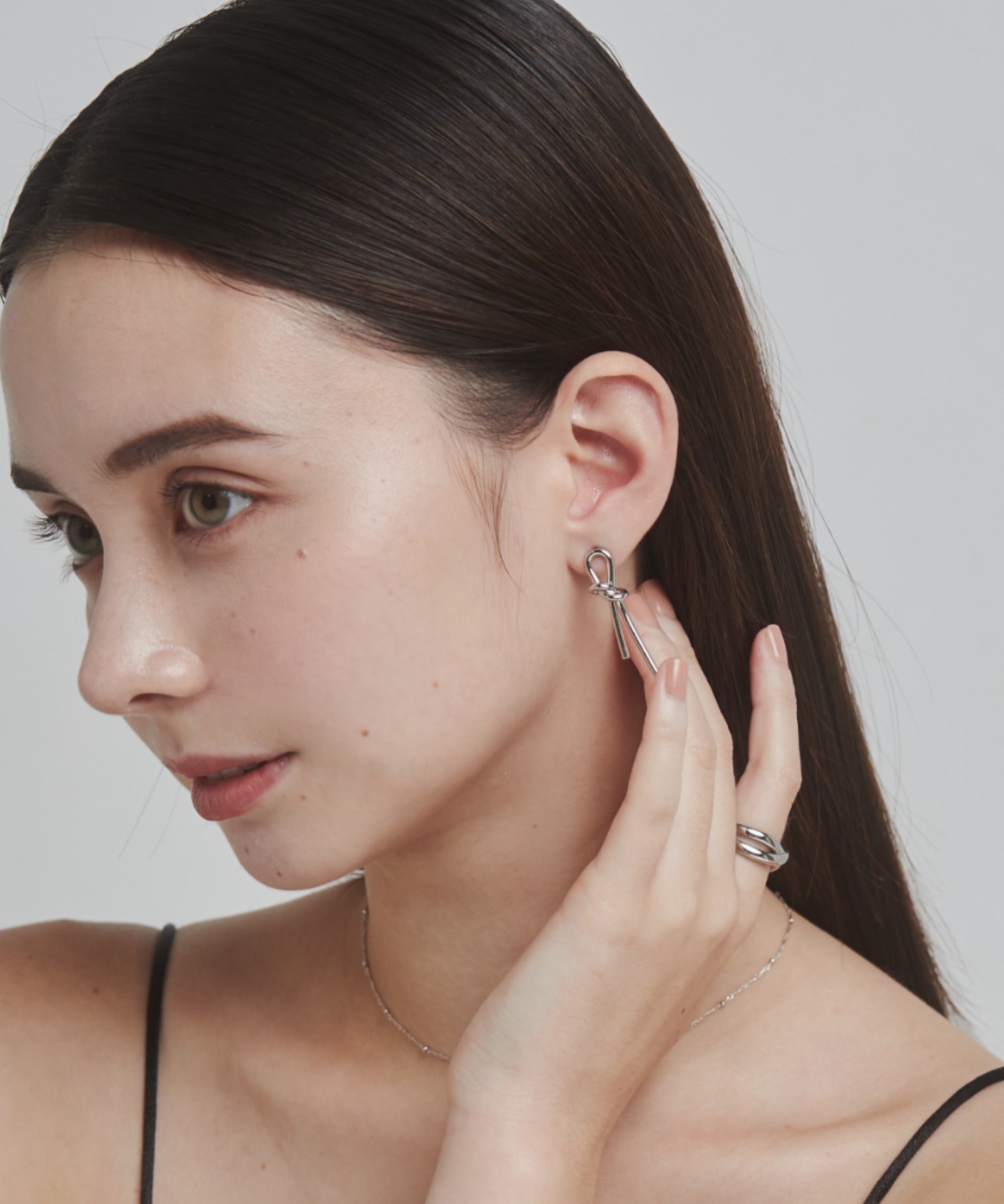 ciite' シーテ ピアス（両耳用） 結びピアス (両耳用)