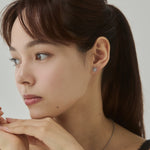 ciite' シーテ ピアス（両耳用） 【 金属アレルギー対応 】 ミニフラワー パールピアス サージカルステンレス（両耳用）