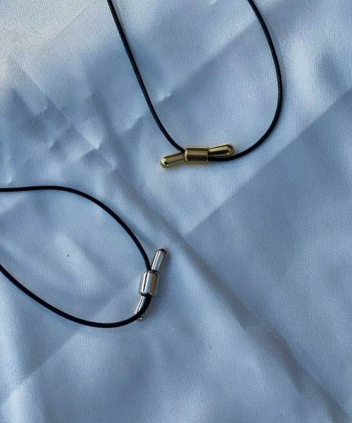 ciite' シーテ ネックレス メタルトップ コードチョーカー / ネックレス