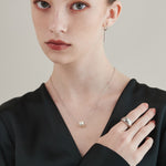 ciite' シーテ ネックレス 【 金属アレルギー対応 】 パールネックレス サージカルステンレス