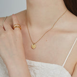 ciite' シーテ ネックレス 【 金属アレルギー対応 】 エリザベスコインネックレス サージカルステンレス