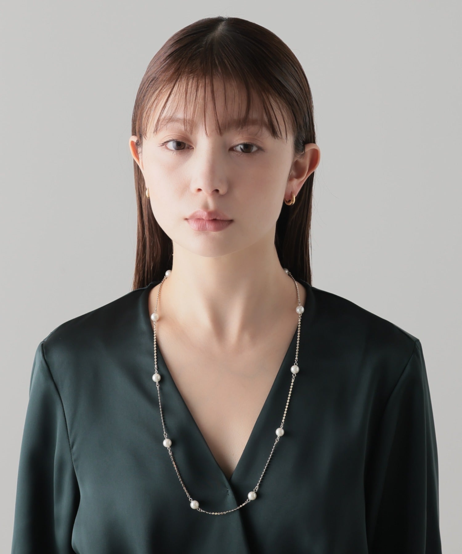 ciite' シーテ ネックレス デザインパール ロングネックレス