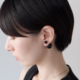 ciite' シーテ ピアス（両耳用） シリコン付 ダブルボール ピアス