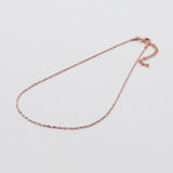 ciite' シーテ ネックレス 【 金属アレルギー対応 】 グリッターチェーンネックレス サージカルステンレス 幅1mm