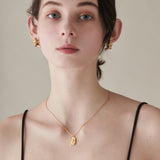 ciite' シーテ ネックレス 【 金属アレルギー対応 】 フラワーモチーフペンダント ネックレス サージカルステンレス