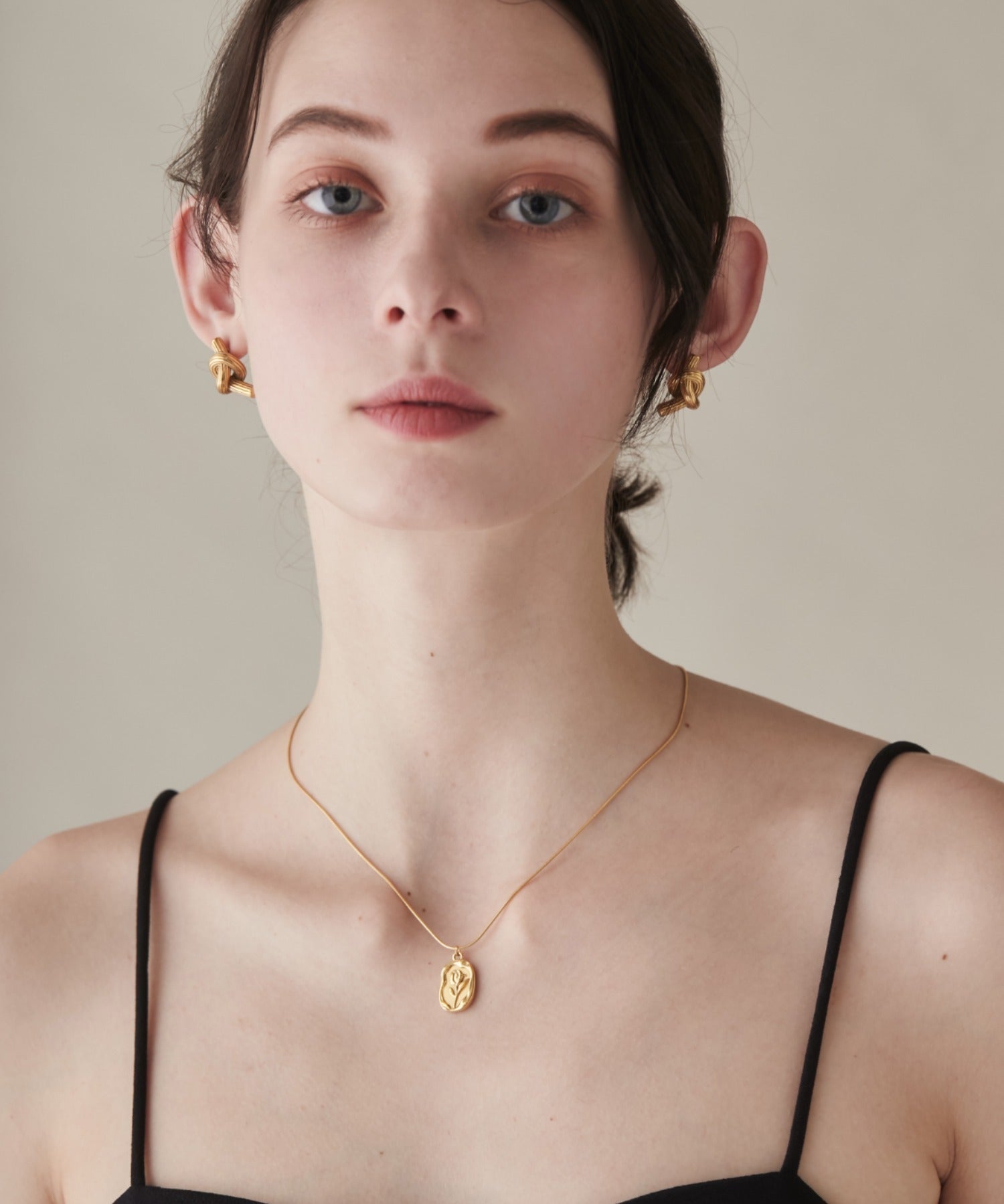 ciite' シーテ ネックレス 【 金属アレルギー対応 】 フラワーモチーフペンダント ネックレス サージカルステンレス