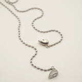 ciite' シーテ ネックレス 【 金属アレルギー対応 】 ミニハートネックレス サージカルステンレス