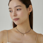 ciite' シーテ ネックレス メタルハートトップ コードチョーカー / ネックレス