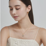 ciite' シーテ ネックレス 【 金属アレルギー対応 】 ビジューコインネックレス サージカルステンレス