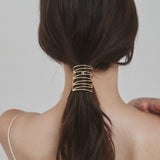 ciite' シーテ ヘアアクセサリー メタルモヨウヘアカフ