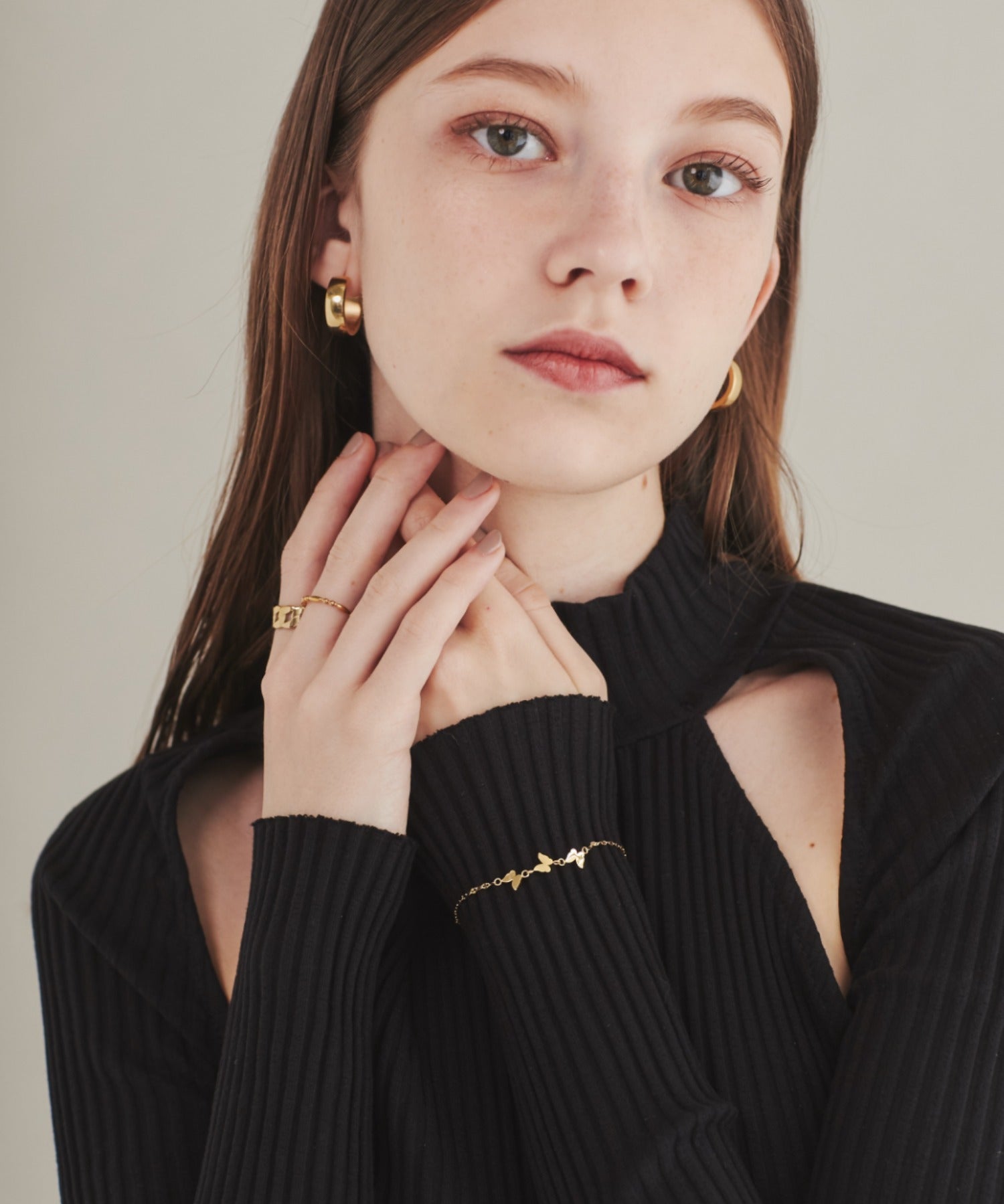 ciite' シーテ ブレスレット 【 金属アレルギー対応 】 バタフライ ブレスレット サージカルステンレス