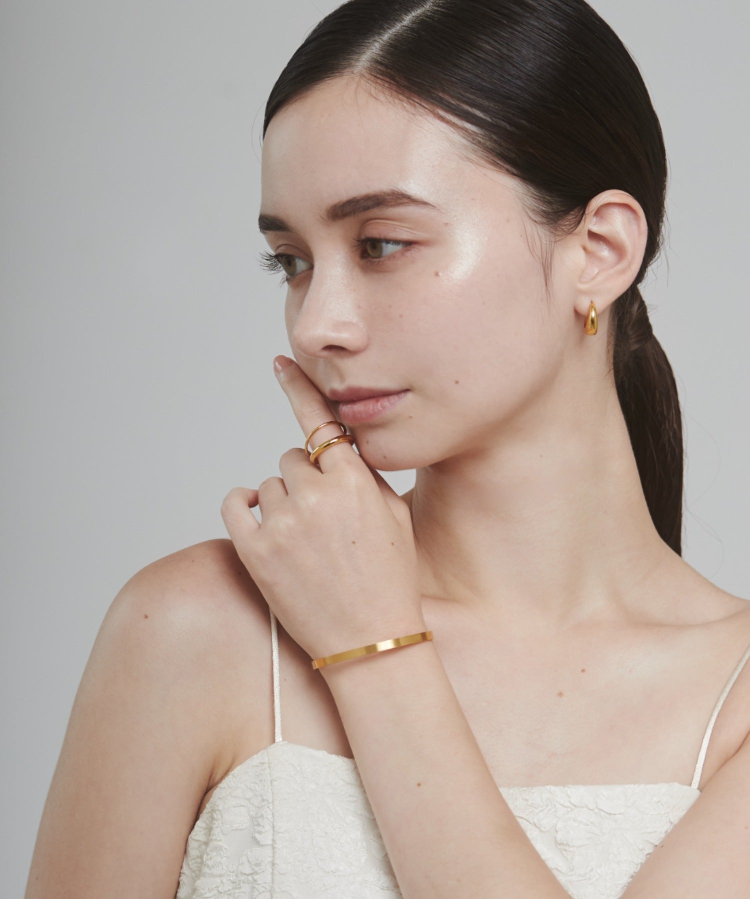 ciite' シーテ ブレスレット 【 金属アレルギー対応 】 シンプルブレスレット サージカルステンレス