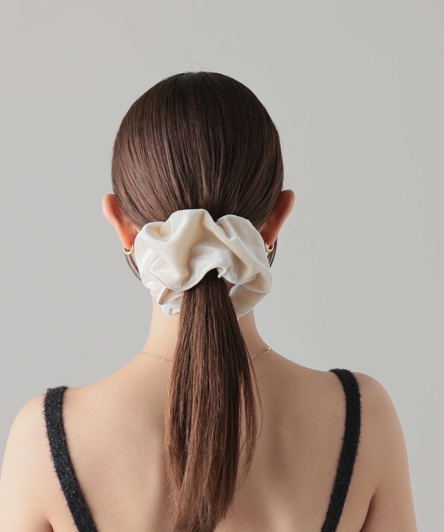 ciite' シーテ ヘアピン シュシュ風 ベロア調 ヘアピン