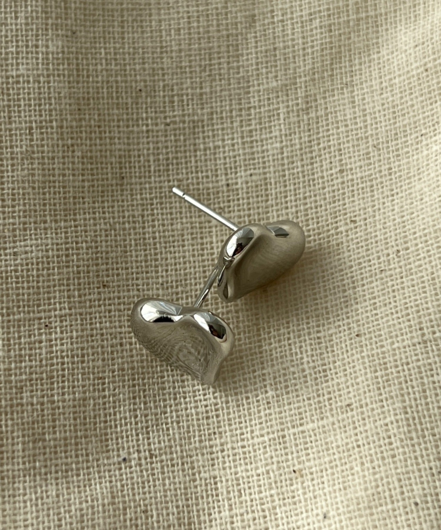 ciite' シーテ ピアス（両耳用） ニュアンスハートピアス (両耳用)