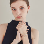 ciite' シーテ ブレスレット 【 金属アレルギー対応 】 2ラインバングル / ブレスレット サージカルステンレス