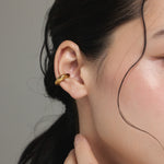 ciite' シーテ イヤーカフ 【 金属アレルギー対応 】 サークルイヤーカフ サージカルステンレス