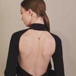 ciite' シーテ ネックレス 【 金属アレルギー対応 】 ノットチェーンロングネックレス サージカルステンレス