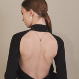 ciite' シーテ ネックレス 【 金属アレルギー対応 】 ノットチェーンロングネックレス サージカルステンレス