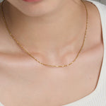 ciite' シーテ ネックレス 【 金属アレルギー対応 】 ツイストチェーンネックレス サージカルステンレス