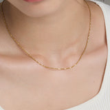 ciite' シーテ ネックレス 【 金属アレルギー対応 】 ツイストチェーンネックレス サージカルステンレス