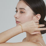 ciite' シーテ ブレスレット 【 金属アレルギー対応 】 グリッターチェーンブレスレット サージカルステンレス