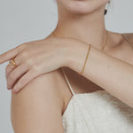 ciite' シーテ ブレスレット 【 金属アレルギー対応 】グリッターチェーンブレスレット サージカルステンレス