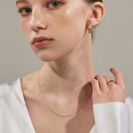 ciite' シーテ ネックレス 【 金属アレルギー対応 】 シンプルネックレス サージカルステンレス