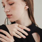 ciite' シーテ リング 【 金属アレルギー対応 】 ノットモチーフリング サージカルステンレス