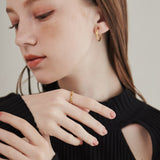 ciite' シーテ リング 【 金属アレルギー対応 】 ノットモチーフリング サージカルステンレス